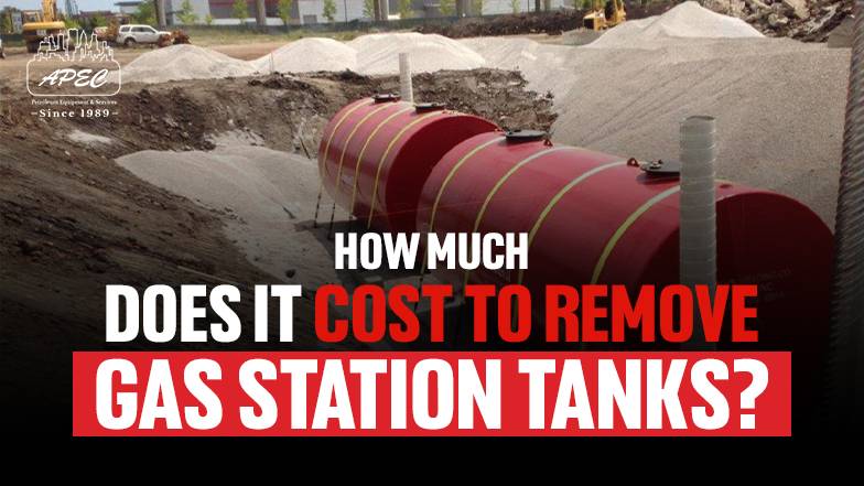 gas station tanks